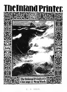 Cover of The Inland Printer, July 1896 by E.B Bird